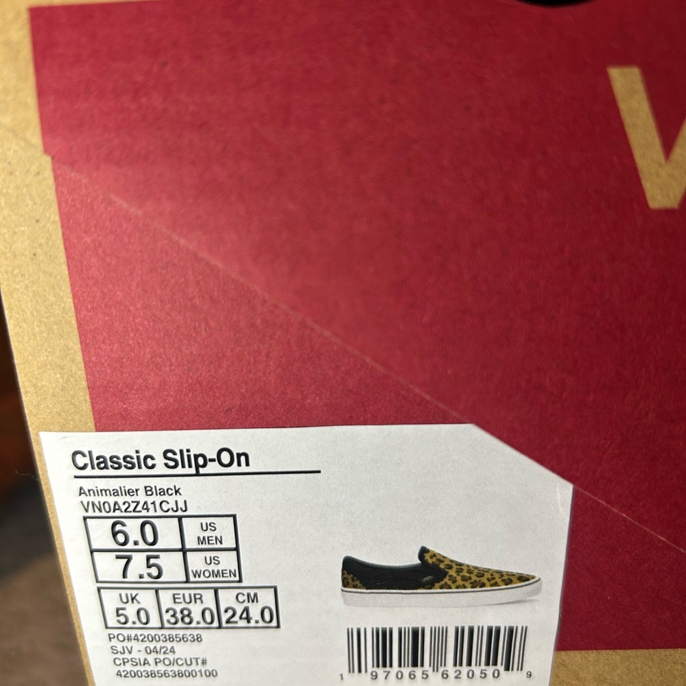 Vans Classic Slip-on Leopard - Picture 3 of 3